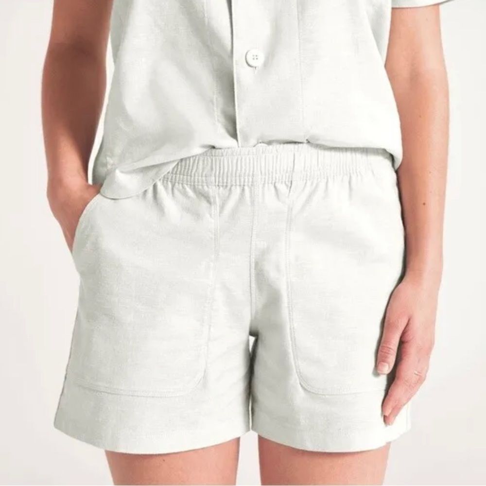 NWT Allbirds Women's The Camp Short. Sz XL Natural White
